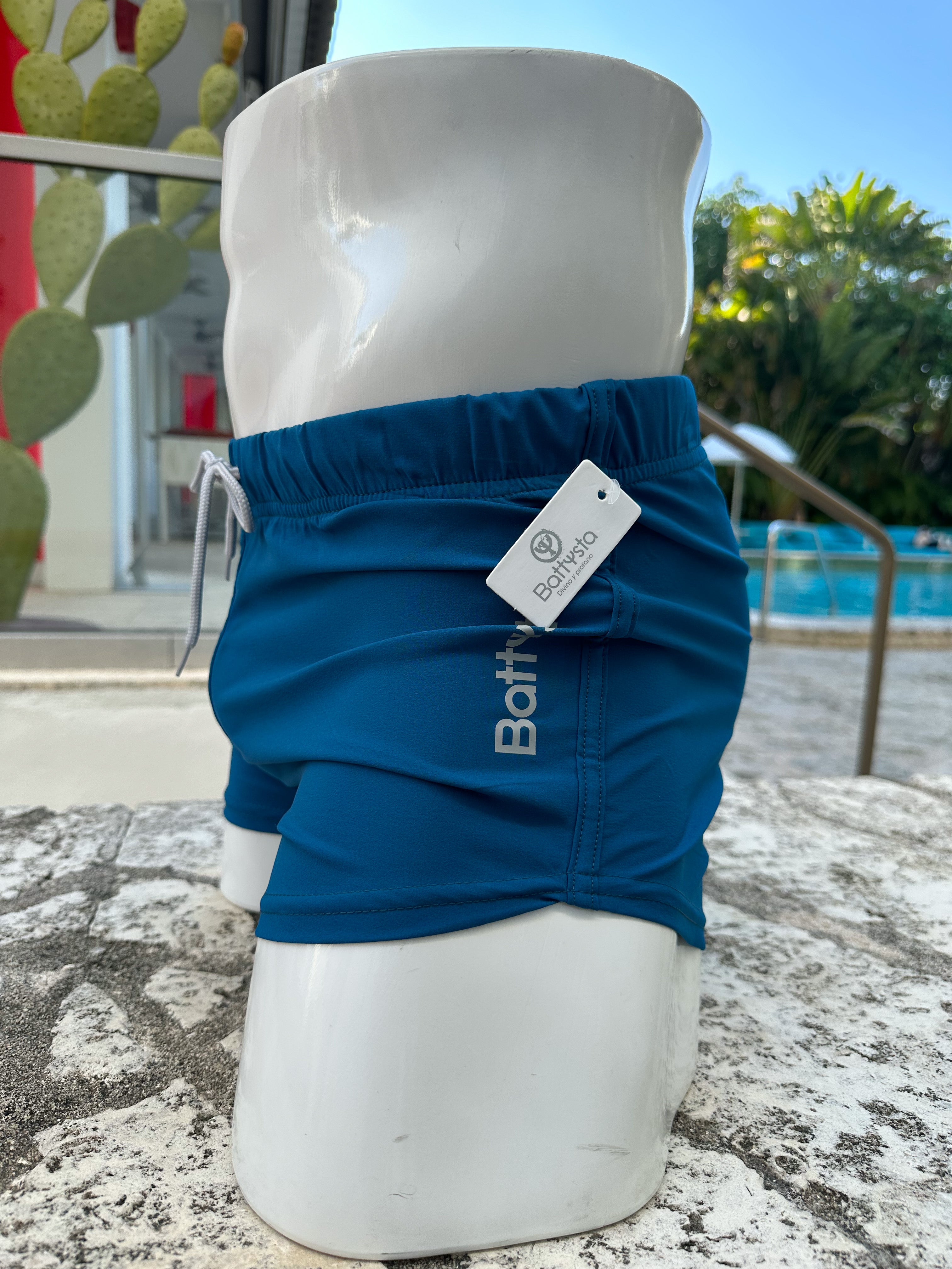 Cobalt pool shorts | MEN SHORTS | BATTYSTA | OUTFAIR | OUTFAIR