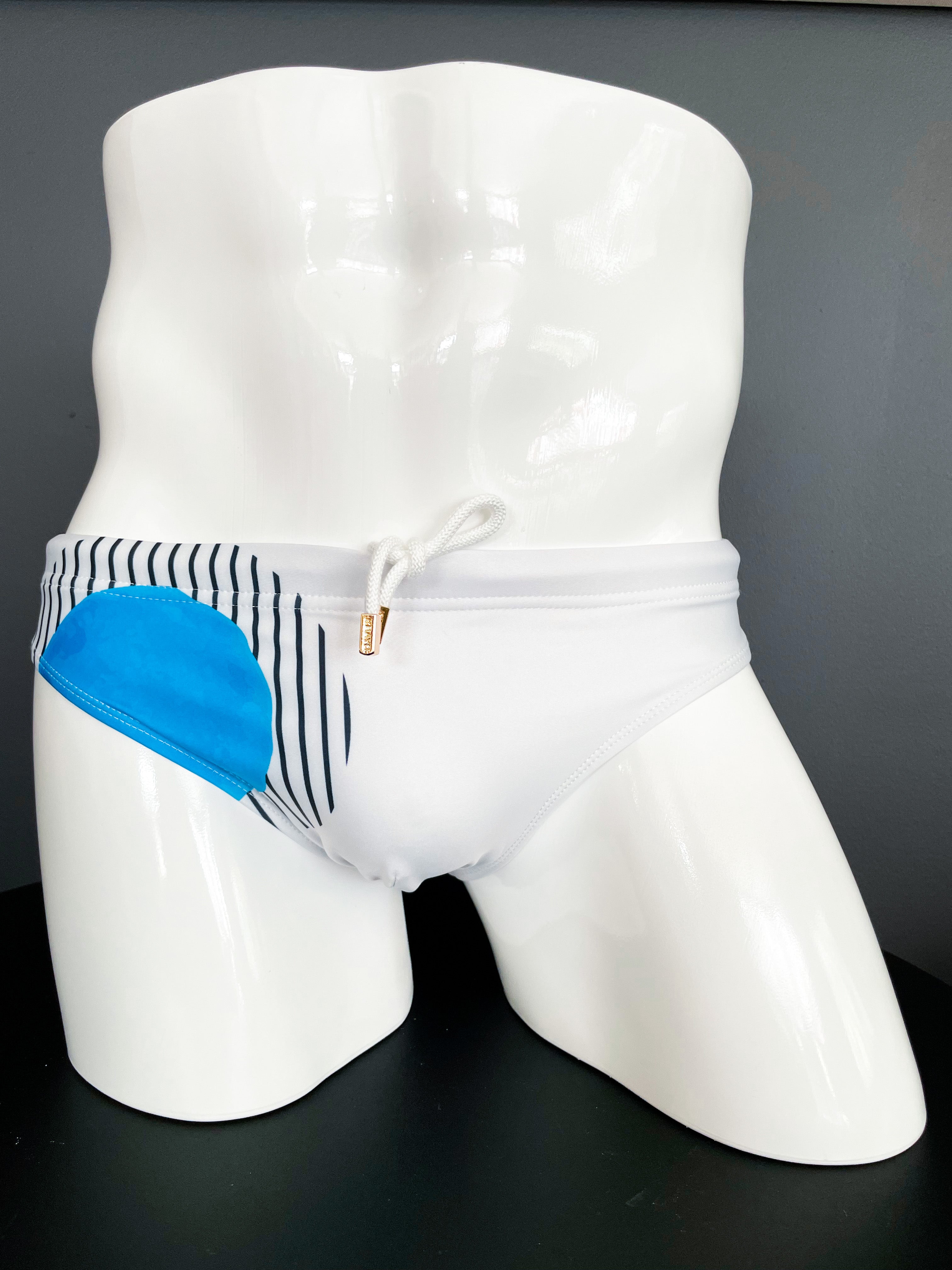 Art Basel Blue Bikini | MEN SWIMWEAR | KBAYO | OUTFAIR | OUTFAIR