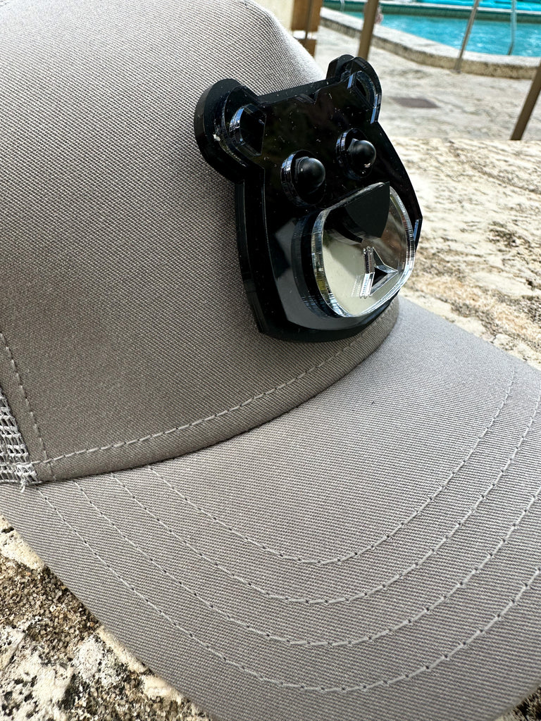 Mirror Bear Grey Hat