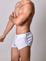 Super White Commando Stretch Short Shorts