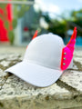 Pink Wings White Hat