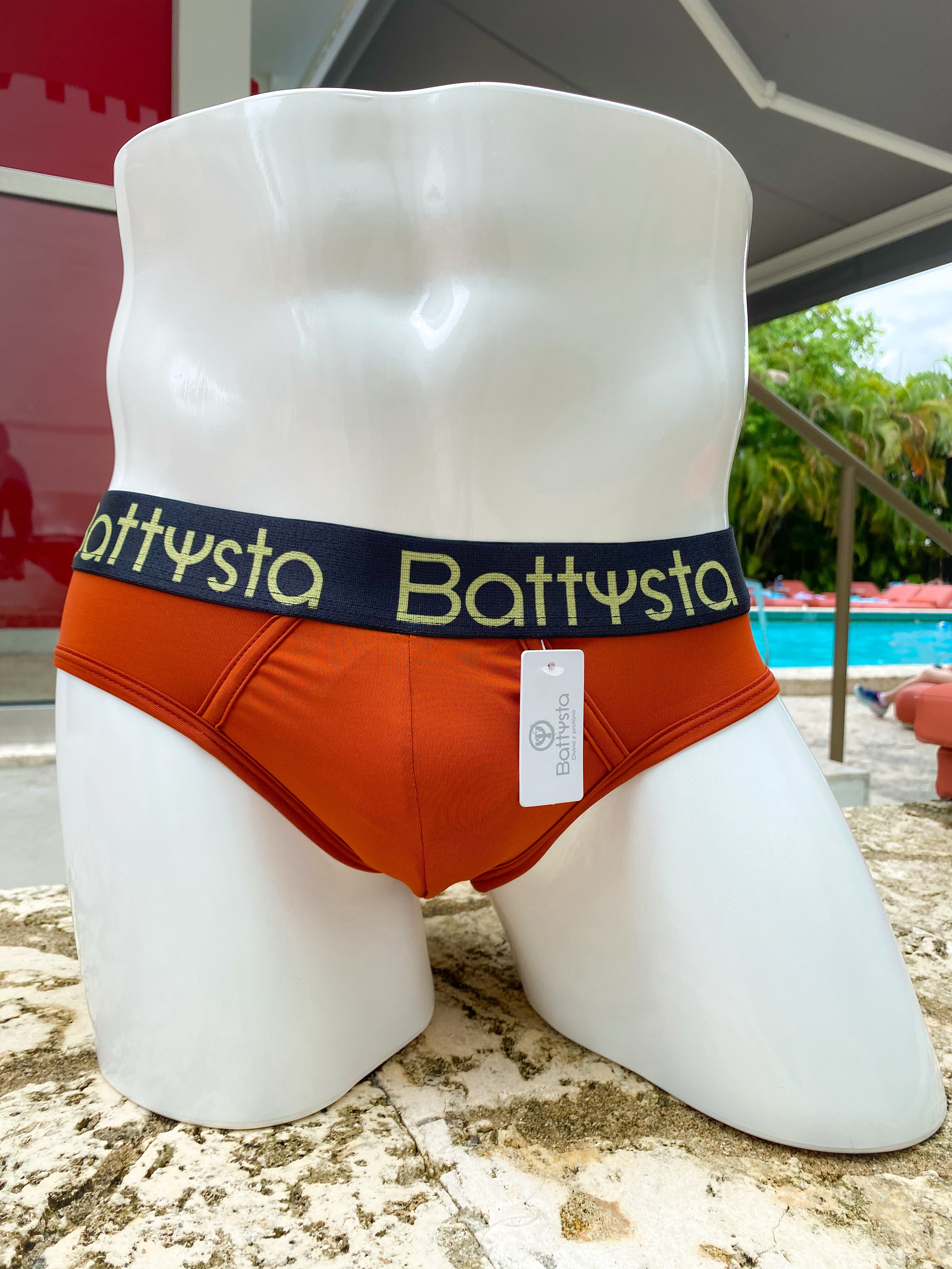 Ocher Briefs | MEN UNDERWEAR | BATTYSTA | OUTFAIR | OUTFAIR