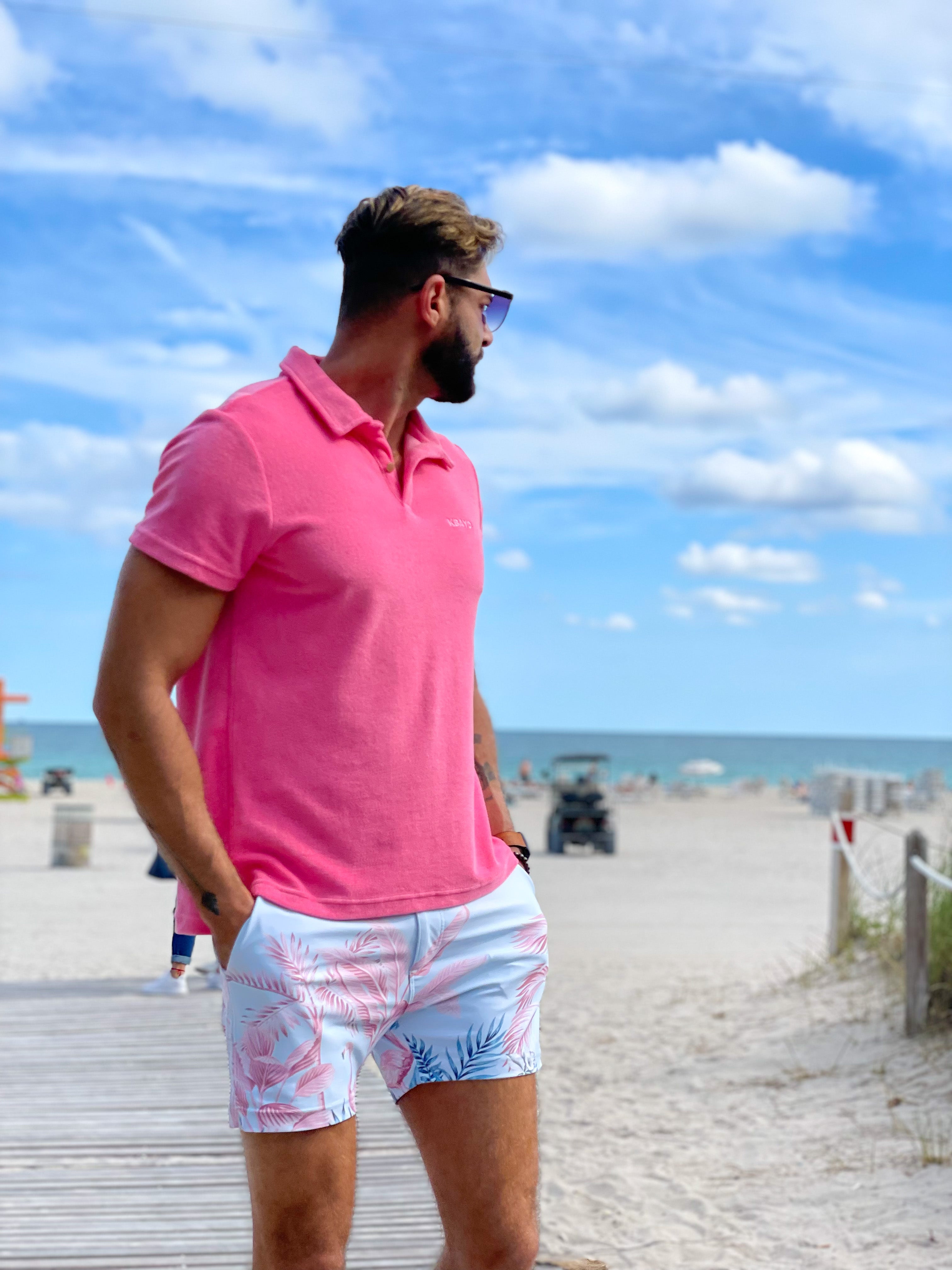 Terry Beach Polo | MEN SHIRT | KBAYO | OUTFAIR | OUTFAIR