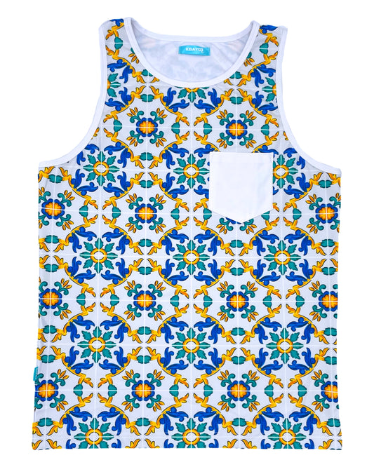 FLAGLER TANK TOP | MEN TANK TOP | KBAYO | OUTFAIR | OUTFAIR