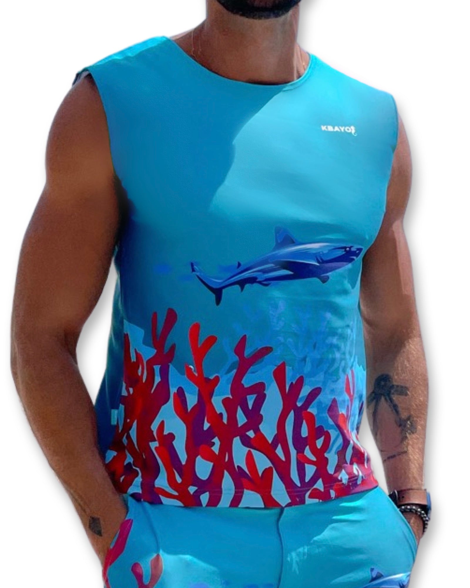 The King Tank Top | MEN TANK TOP | KBAYO | OUTFAIR | OUTFAIR