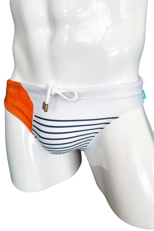 Art Basel Orange Bikini | MEN SWIMWEAR | KBAYO | OUTFAIR | OUTFAIR