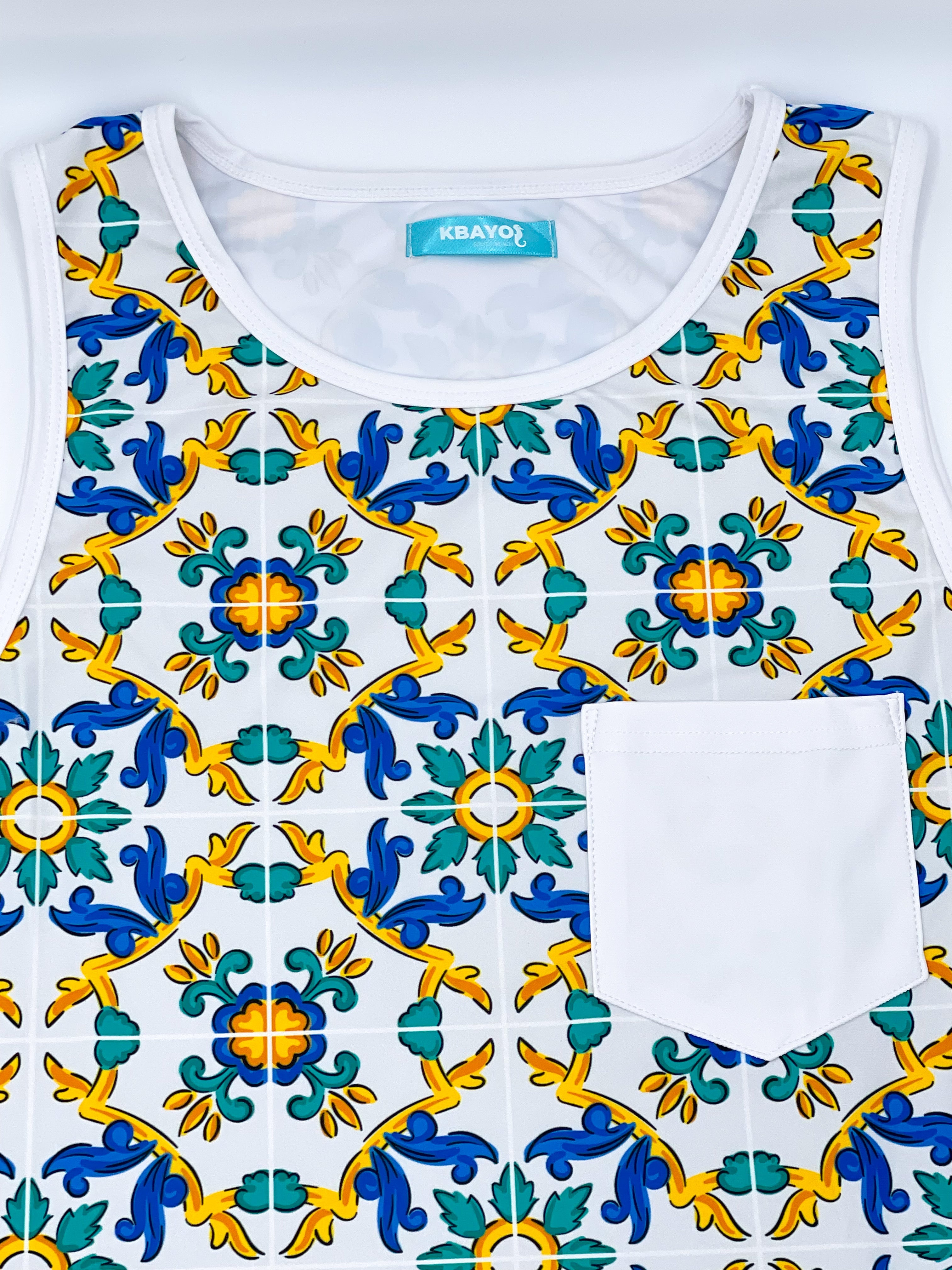 FLAGLER TANK TOP | MEN TANK TOP | KBAYO | OUTFAIR | OUTFAIR