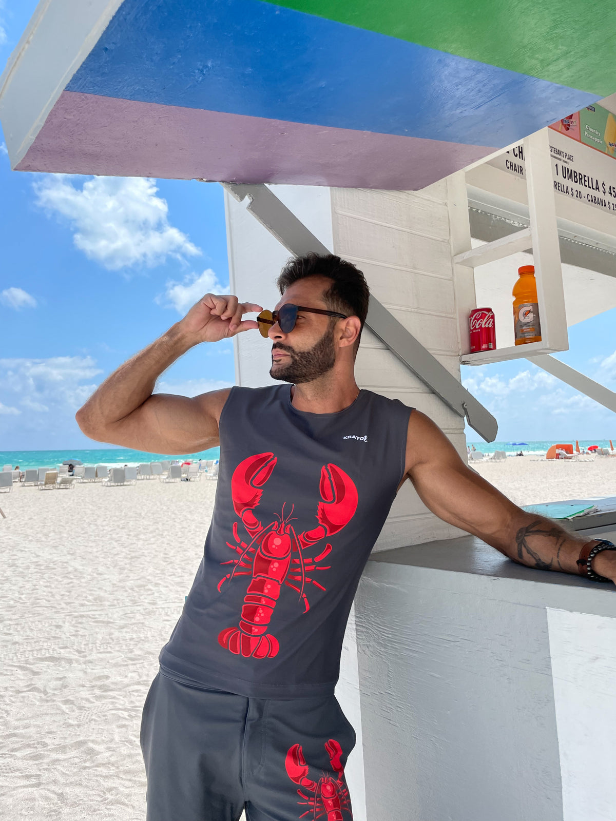 The Caribbean Tank Top | MEN TANK TOP | KBAYO | OUTFAIR | OUTFAIR