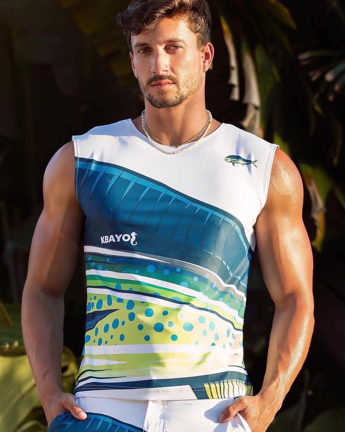 The Mahi Tank Top | MEN TANK TOP | KBAYO | OUTFAIR | OUTFAIR