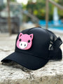 Pink Pig Black Hat