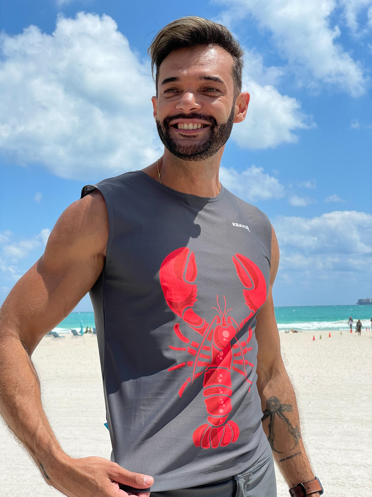 The Caribbean Tank Top | MEN TANK TOP | KBAYO | OUTFAIR | OUTFAIR