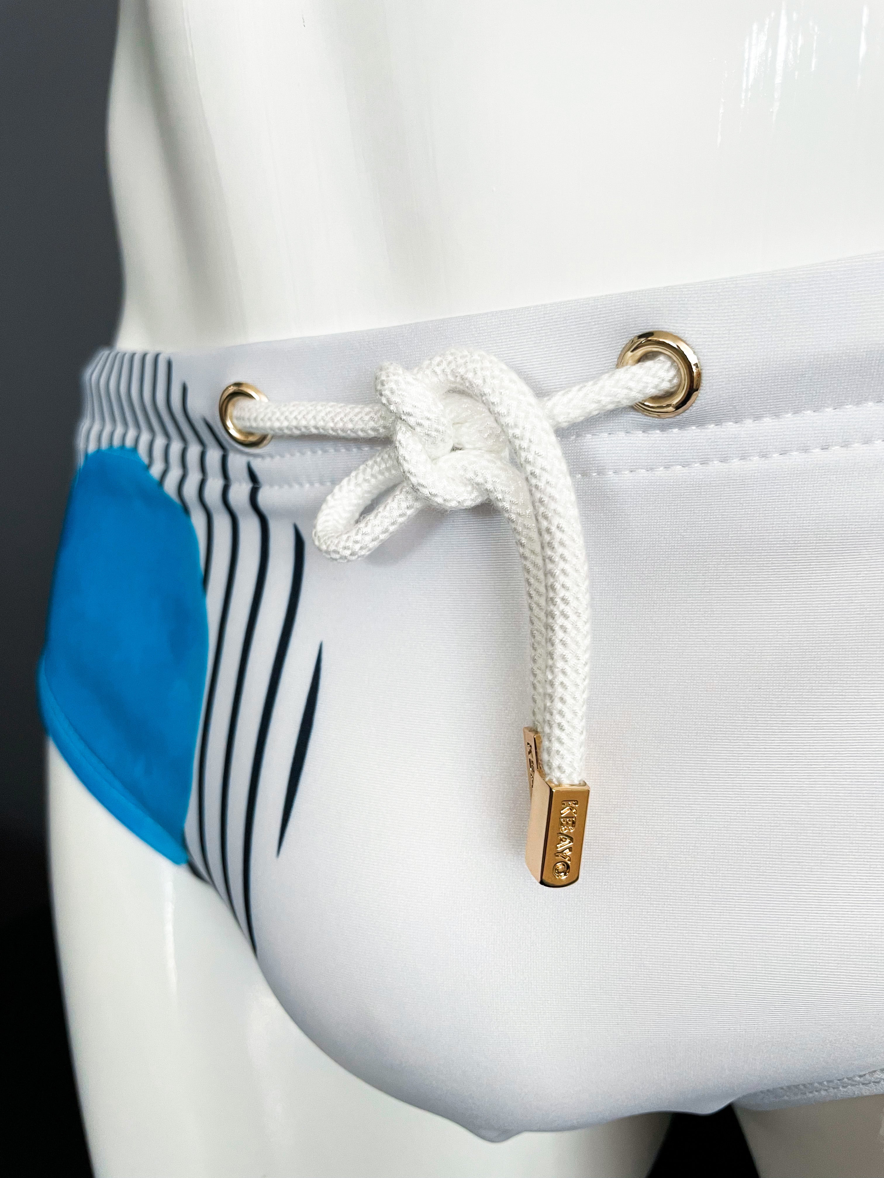 Art Basel Blue Briefs | MEN SWIMWEAR | KBAYO | OUTFAIR | OUTFAIR