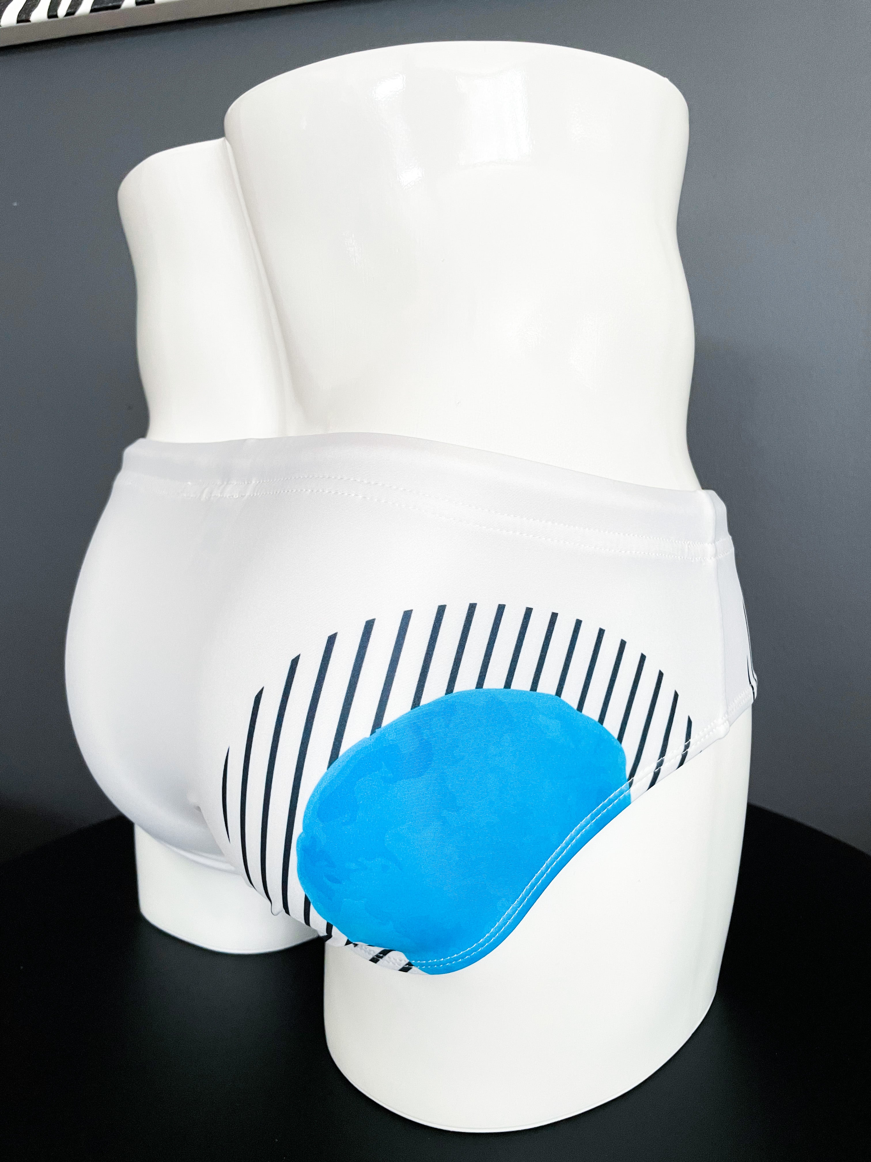 Art Basel Blue Briefs | MEN SWIMWEAR | KBAYO | OUTFAIR | OUTFAIR