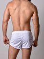 Super White Commando Stretch Short Shorts