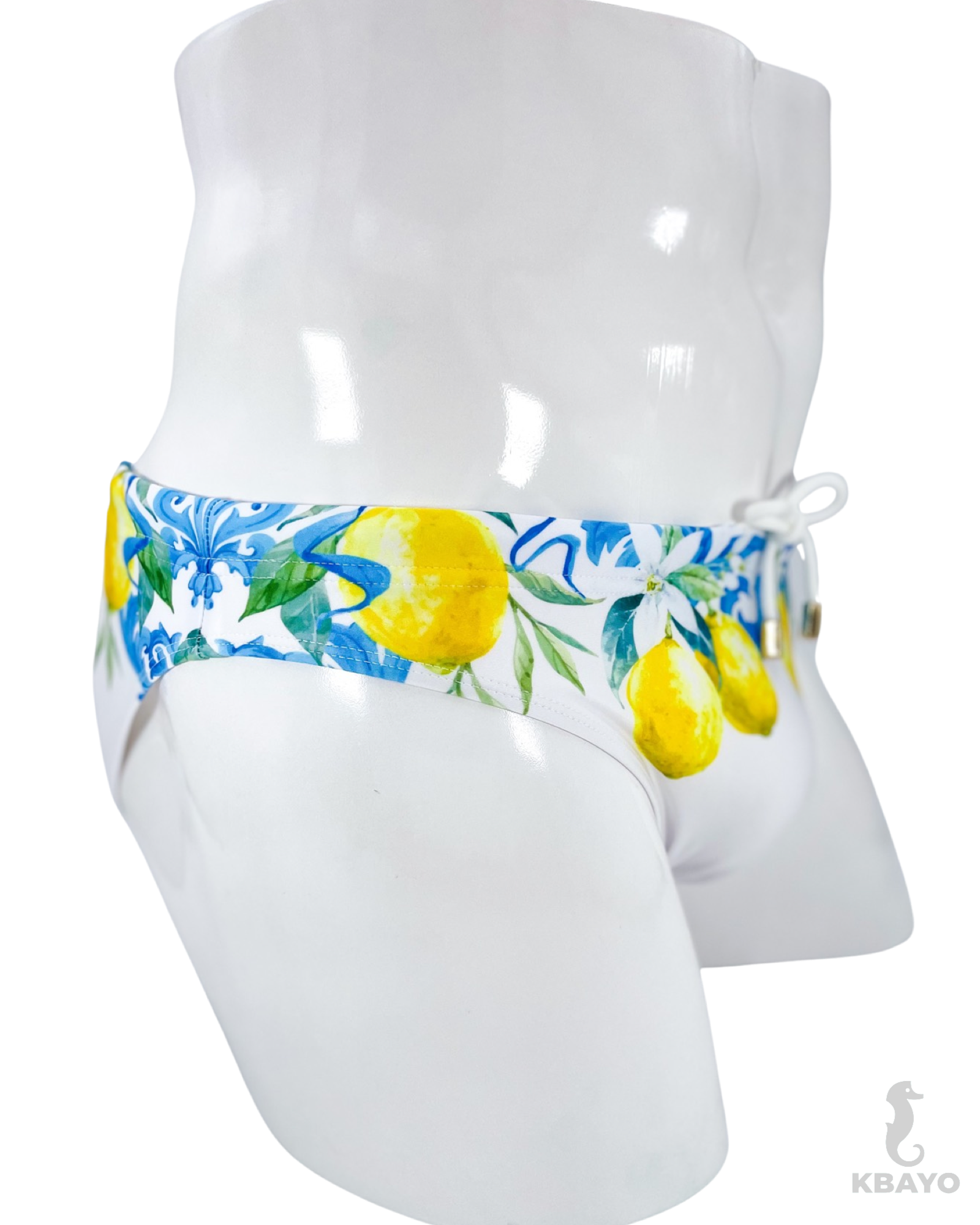 LEMON OPULENCE SWIMSUIT | MEN SWIMWEAR | KBAYO | OUTFAIR | OUTFAIR