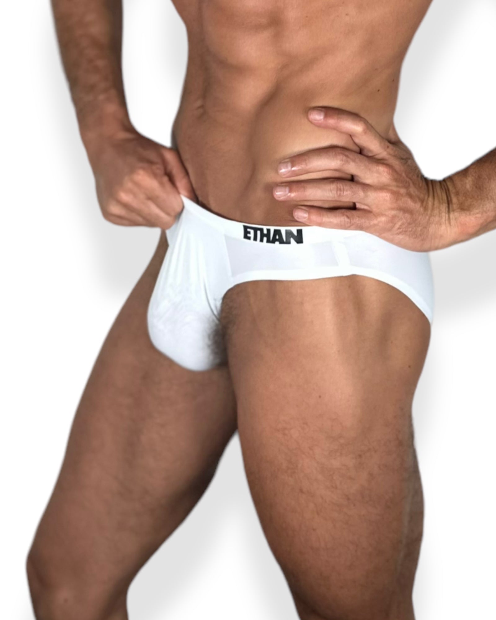 Super White Bikini | MEN UNDERWEAR | ETHAN UNDERWEAR | OUTFAIR | OUTFAIR