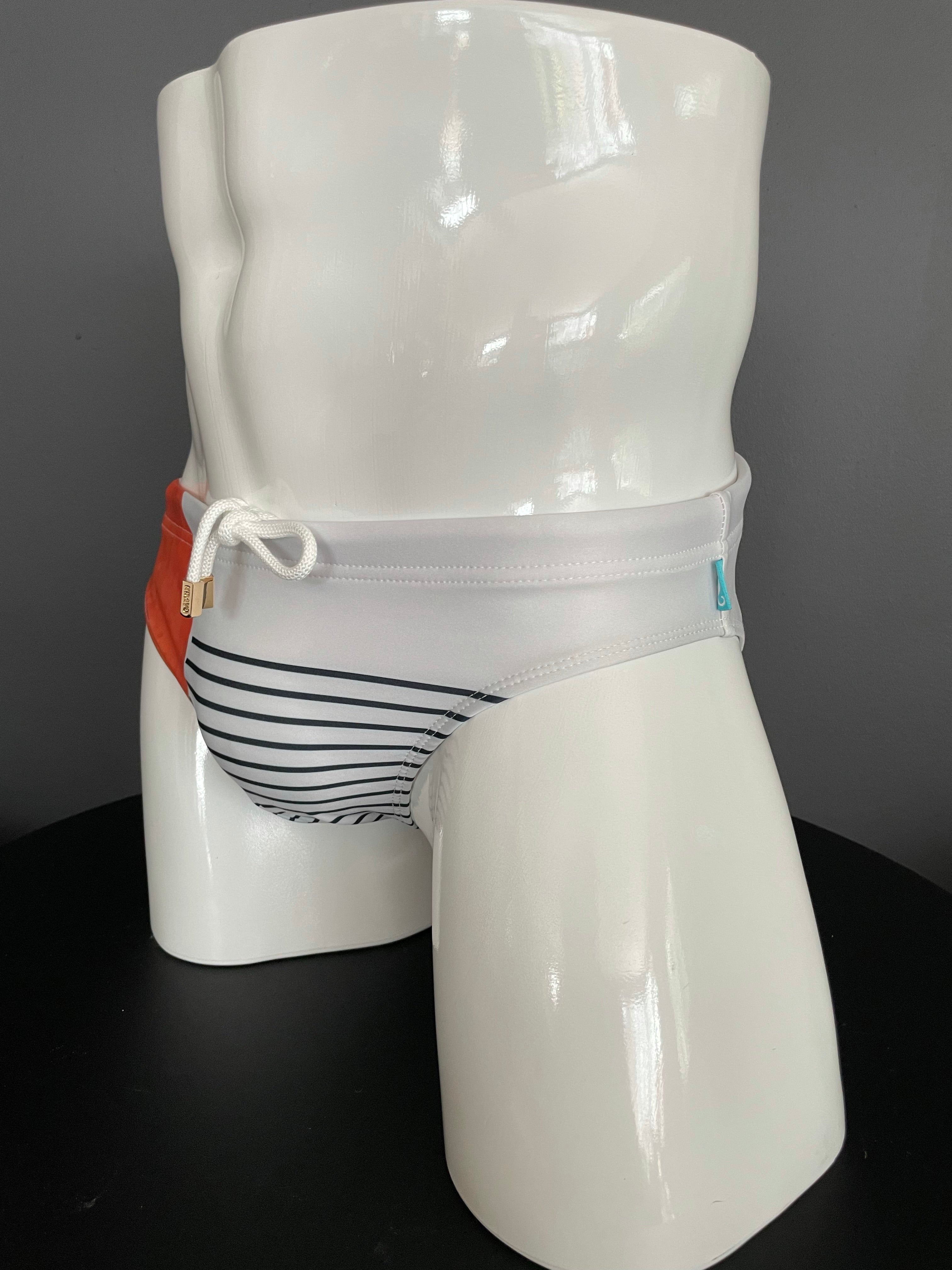 Art Basel Orange Bikini | MEN SWIMWEAR | KBAYO | OUTFAIR | OUTFAIR