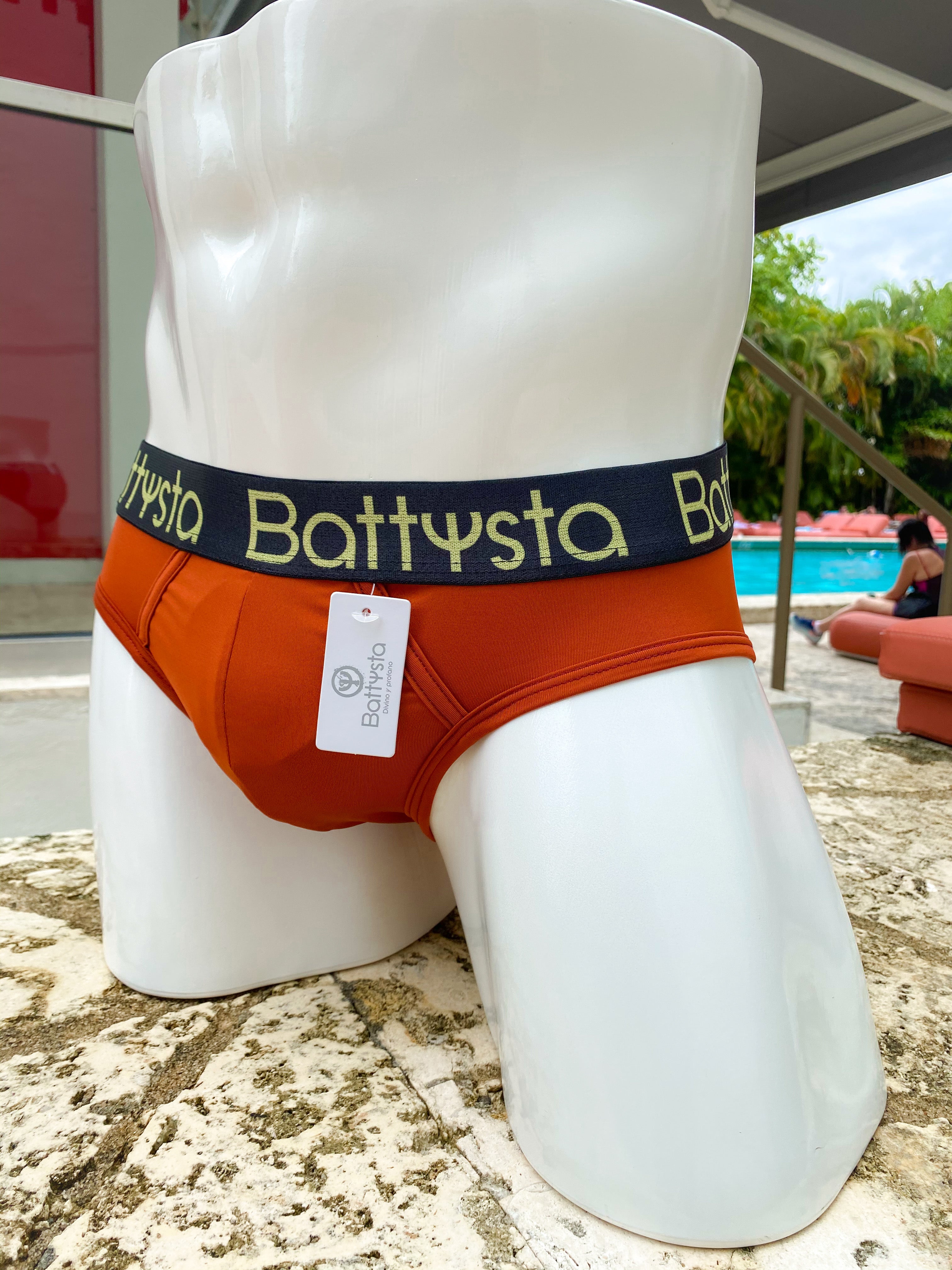 Ocher Briefs | MEN UNDERWEAR | BATTYSTA | OUTFAIR | OUTFAIR